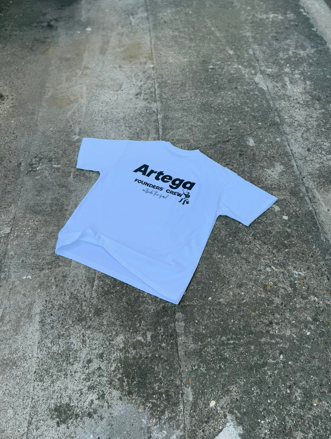 Soft Founders Crew Tee - White