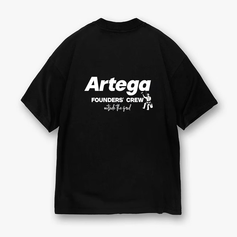 Soft Founders Crew Tee (Archive Piece) - Black