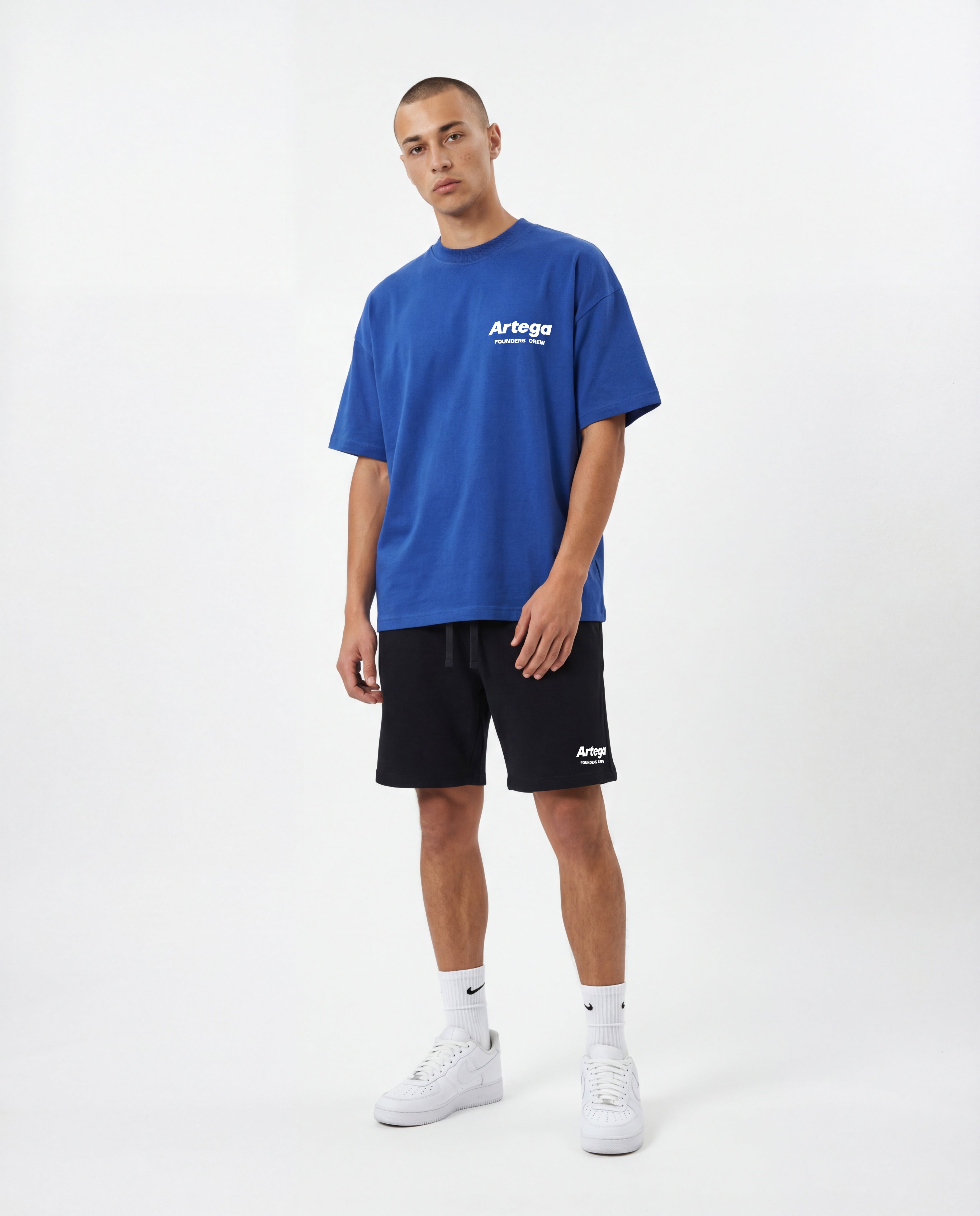 Founders Short Set - Royal Blue/Black